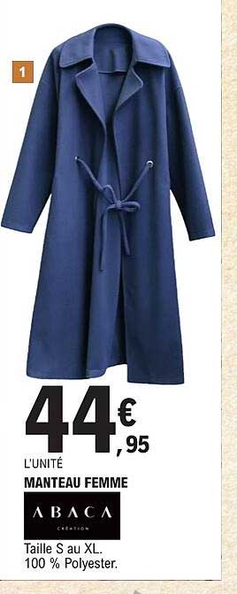 MANTEAU FEMME