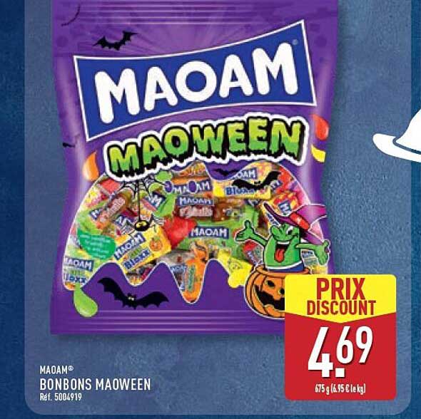 MAOAM BONBONS MAOWEEN