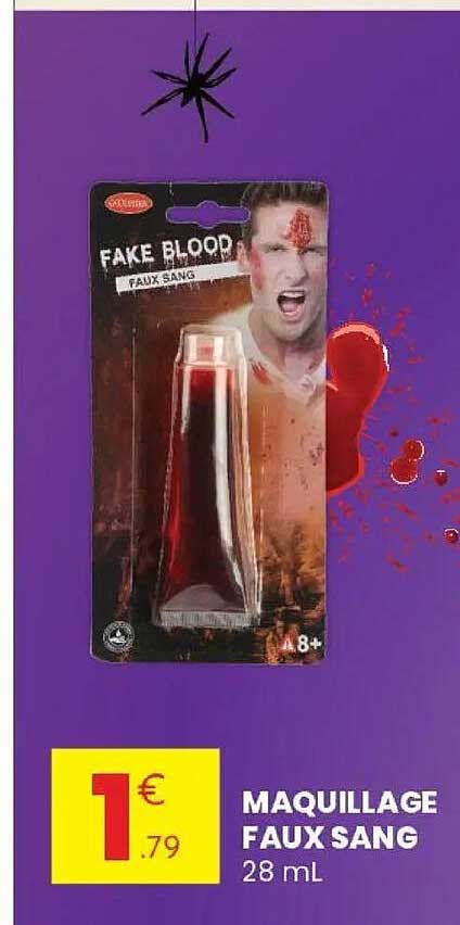MAQUILLAGE FAUX SANG 28 ml