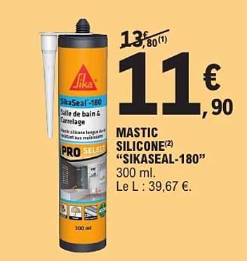 MASTIC SILICONE “SIKASEAL-180”
