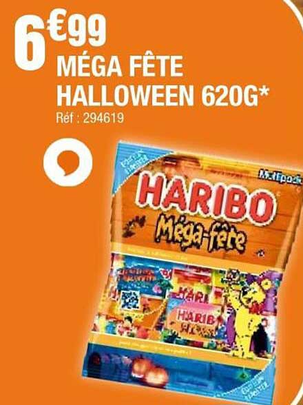 MÉGA FÊTE HALLOWEEN 620G*