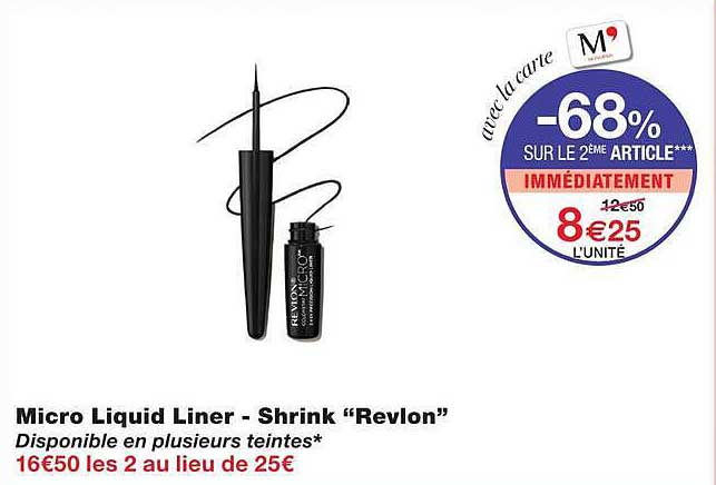 Micro Liquid Liner - Shrink “Revlon”