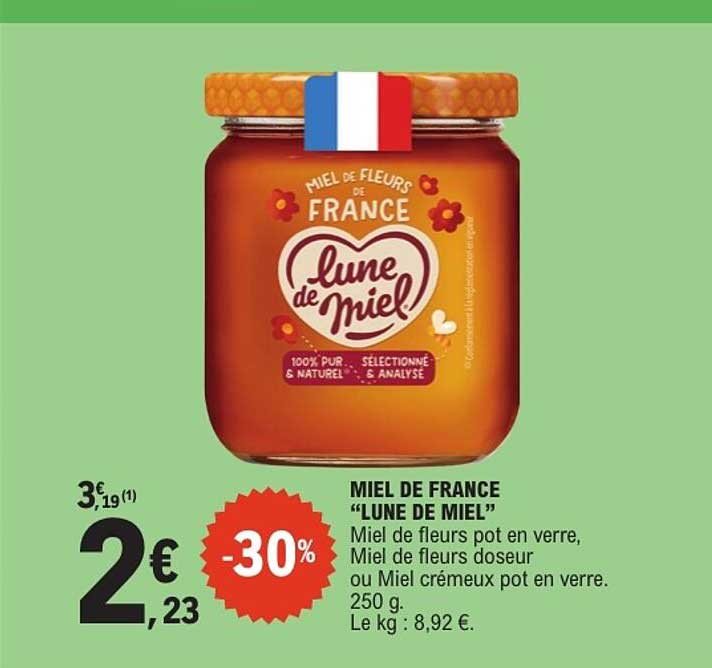 MIEL DE FRANCE “LUNE DE MIEL”