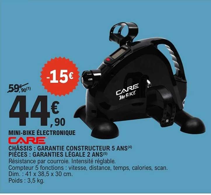 MINI-BIKE ÉLECTRONIQUE CARE