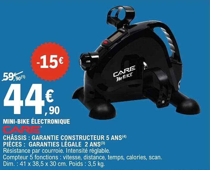MINI-BIKE ÉLECTRONIQUE CARE