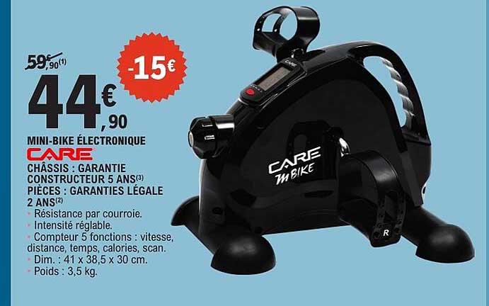 MINI-BIKE ÉLECTRONIQUE CARE