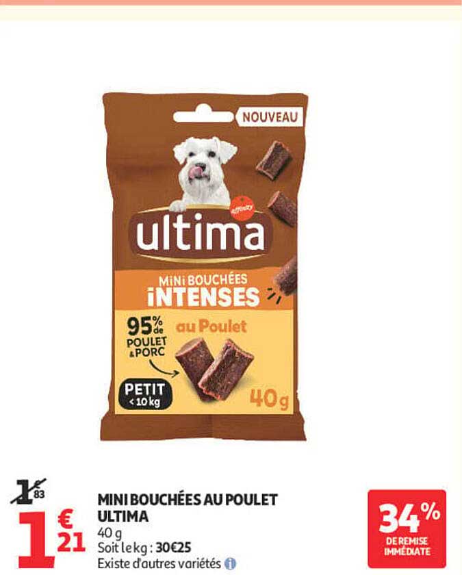 MINIBOUCHÉES AU POULET ULTIMA