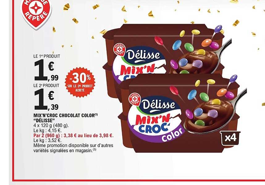 MIX'N'CROC CHOCOLAT COLOR "DELISSE"