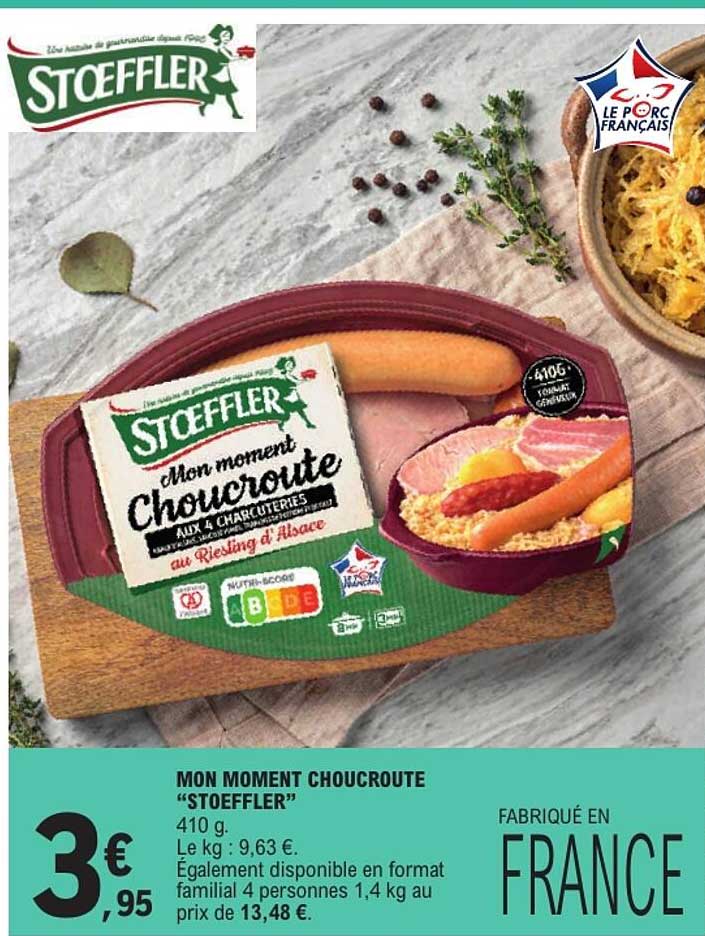 MON MOMENT CHOUCROUTE “STOEFFLER”