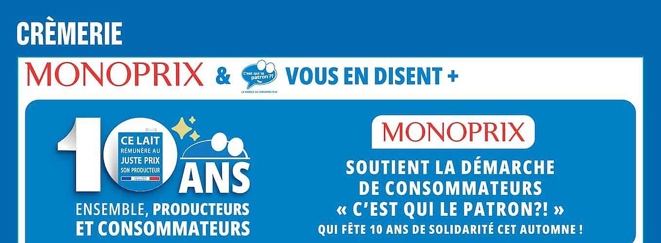 MONOPRIX & VOUS EN DISENT +