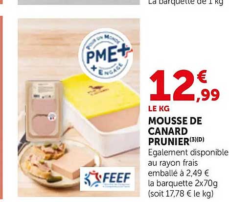 MOUSSE DE CANARD PRUNIER(3)(D)
