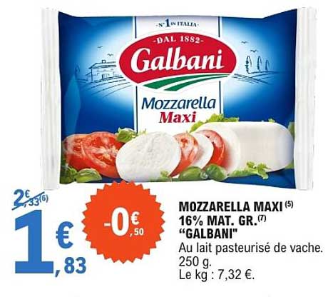 MOZZARELLA MAXI