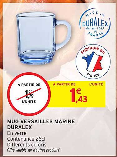 MUG VERSAILLES MARINE DURALEX
