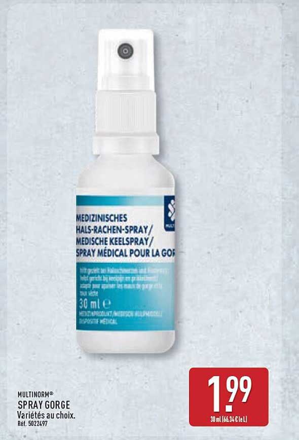 MULTINORM® SPRAY GORGE