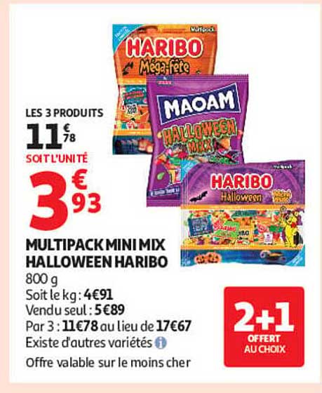 MULTIPACK MINI MIX HALLOWEEN HARIBO