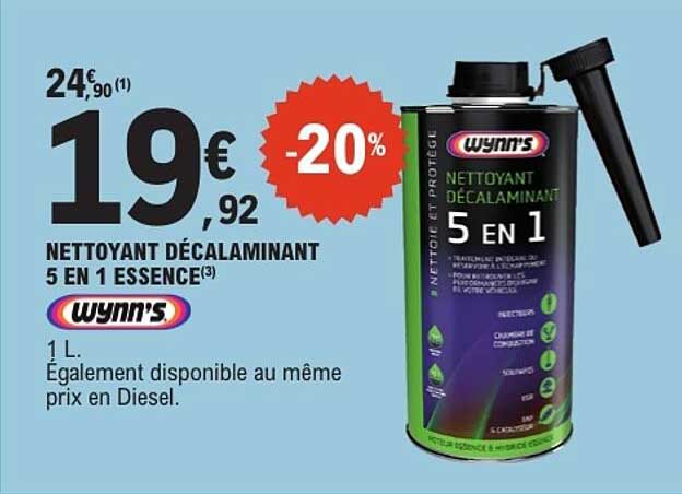 NETTOYANT DÉCALAMINANT 5 EN 1 ESSENCE