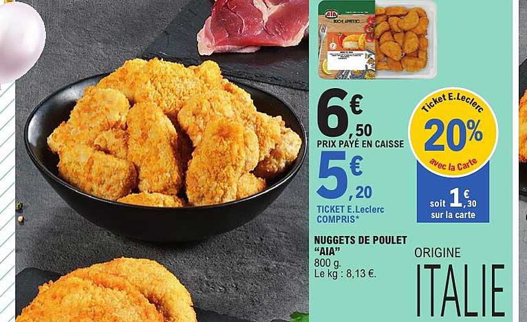 NUGGETS DE POULET "AIA"