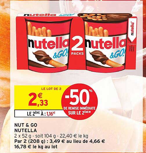 NUT & GO NUTELLA