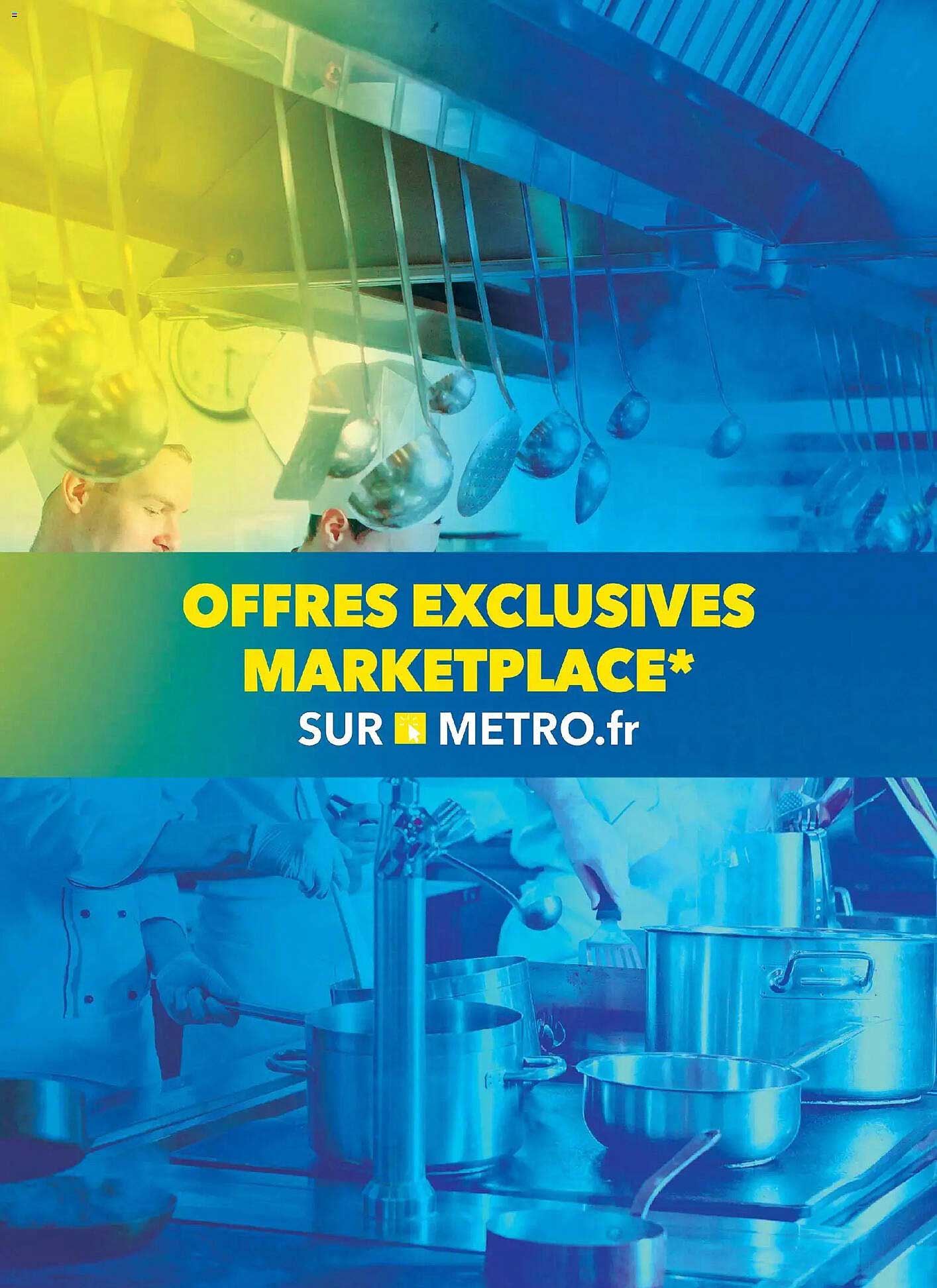 OFFRES EXCLUSIVES MARKETPLACE* SUR METRO.fr