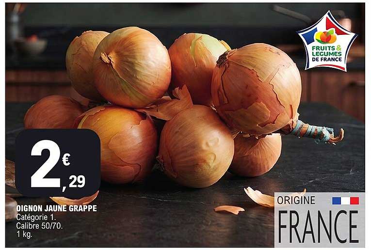 OIGNON JAUNE GRAPPE