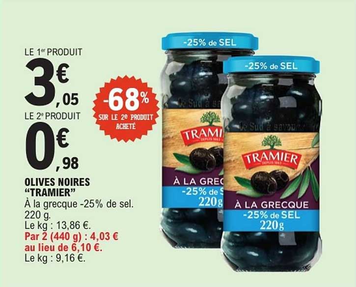 OLIVES NOIRES “TRAMIER”