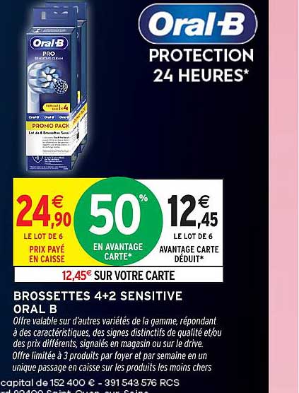 Oral-B Protection 24 Heures*