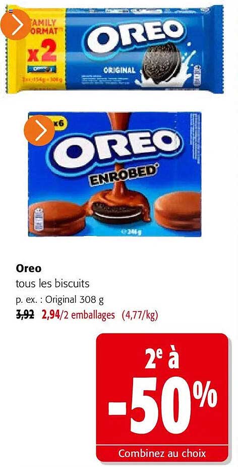 Oreo tous les biscuits