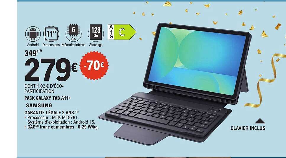 PACK GALAXY TAB A11+