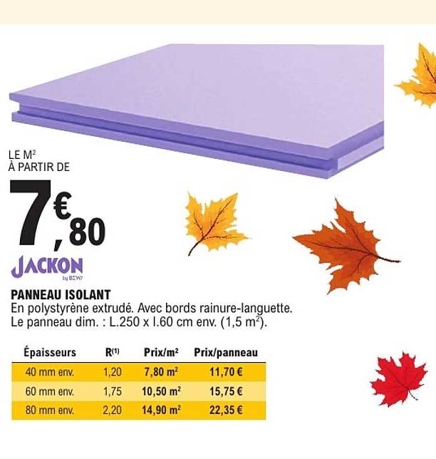 PANNEAU ISOLANT