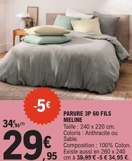 PARURE 3P 60 FILS MELINE