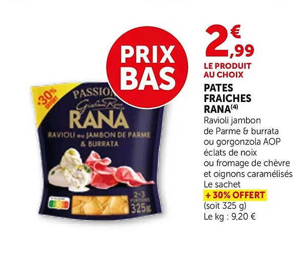 PÂTES FRAÎCHES RANA