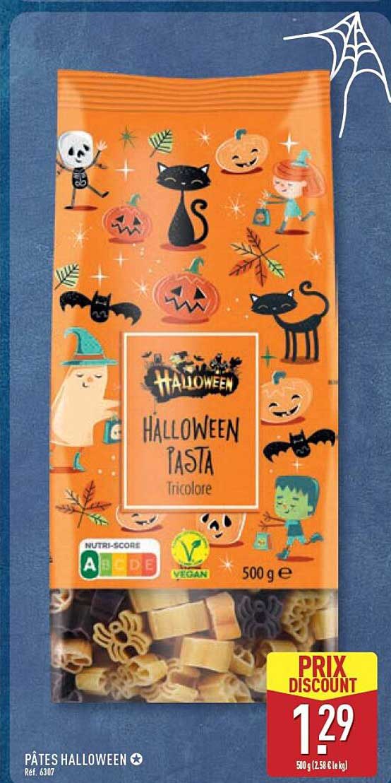 PÂTES HALLOWEEN