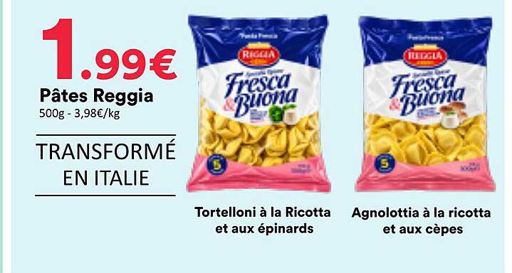 Pâtes Reggia