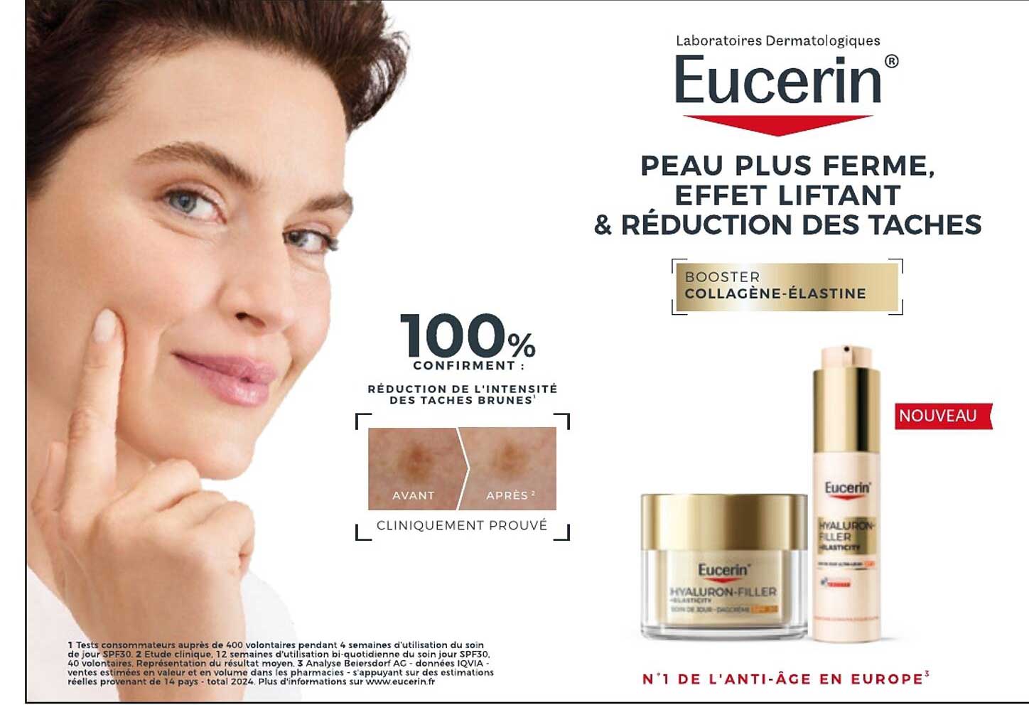 PEAU PLUS FERME, EFFET LIFTANT & RÉDUCTION DES TACHES