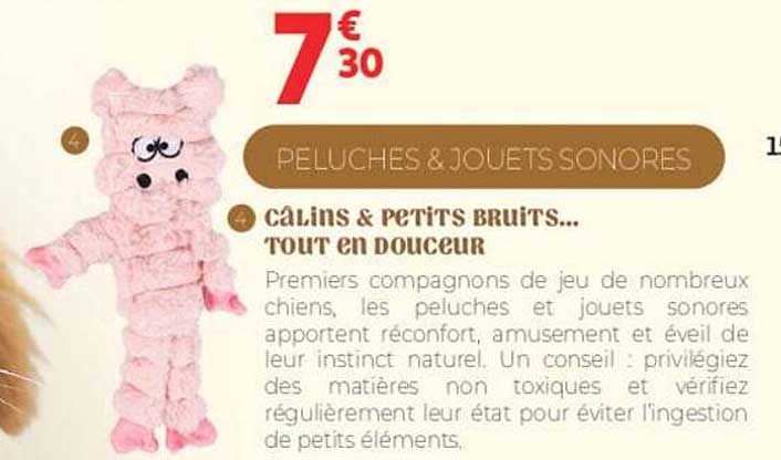 PELUCHES & JOUETS SONORES