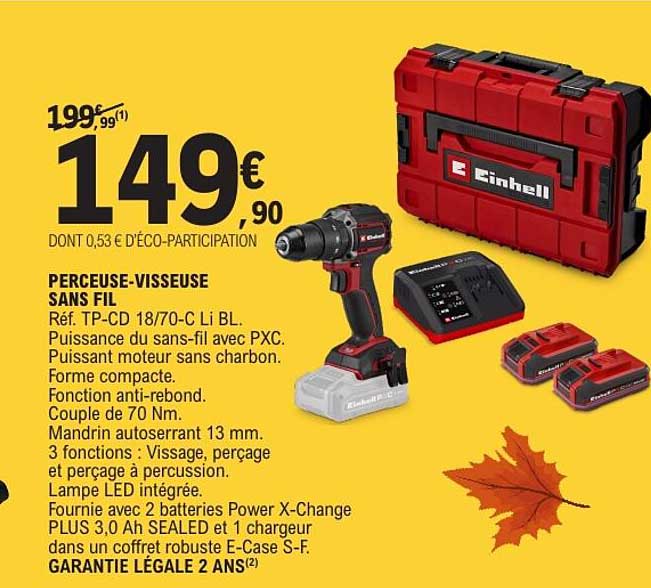 PERCEUSE-VISSEUSE SANS FIL