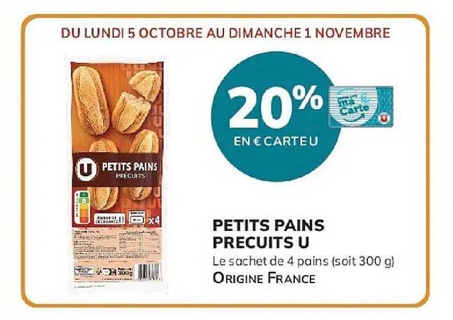 PETITS PAINS PRECUITS U