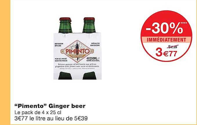 “Pimento” Ginger beer