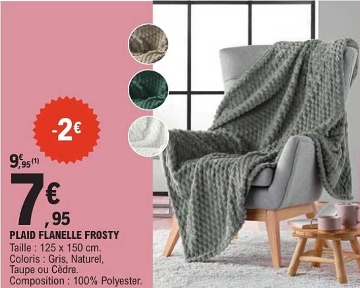 PLAID FLANELLE FROSTY