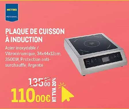 PLAQUE DE CUISSON À INDUCTION