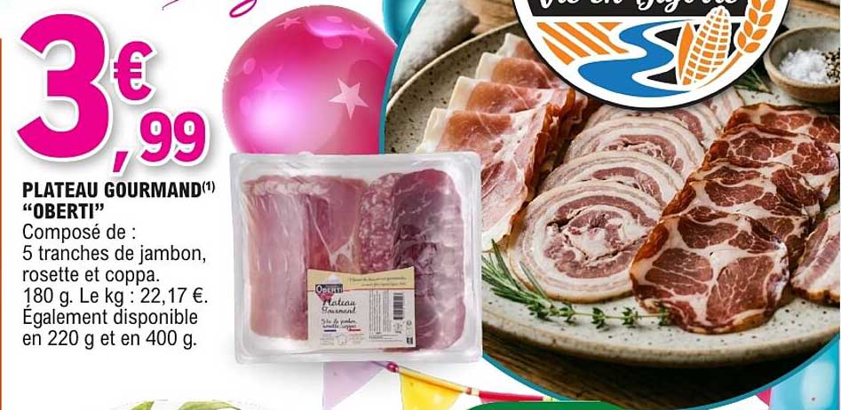 PLATEAU GOURMAND “OBERTI”