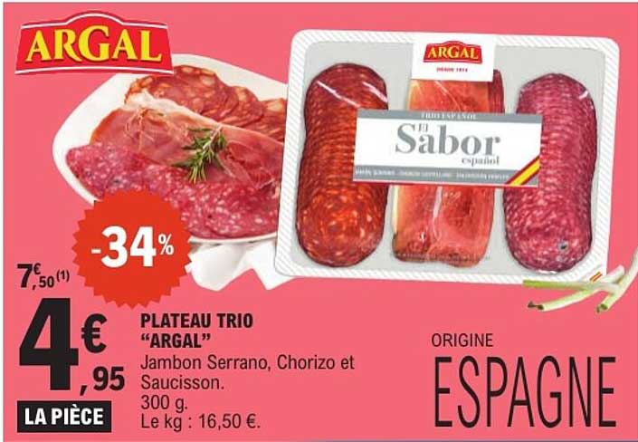 PLATEAU TRIO “ARGAL”
