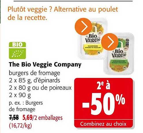 Plutôt veggie ? Alternative au poulet de la recette.