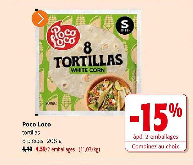 Poco Loco tortillas
