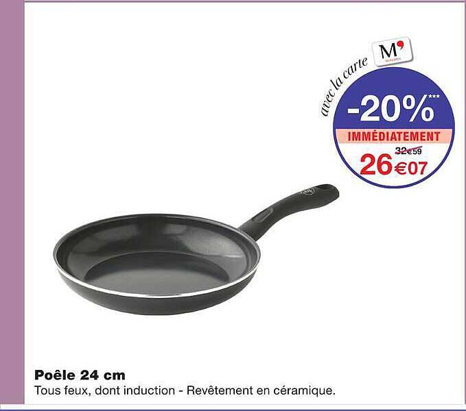 Poêle 24 cm