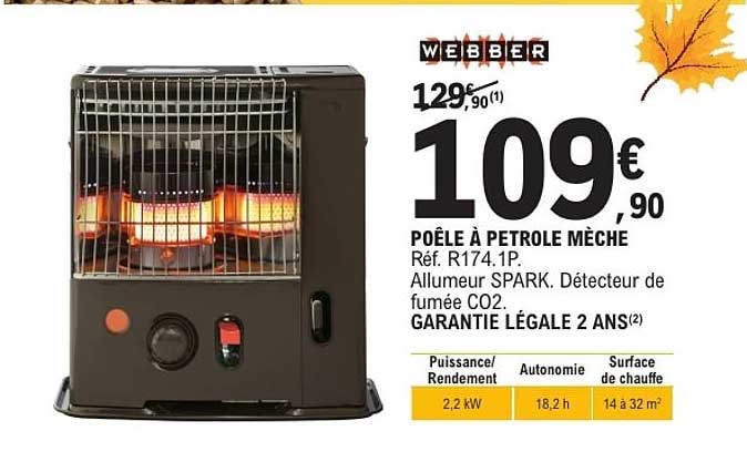 POÊLE À PETROLE MÈCHE
