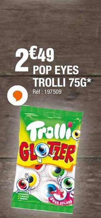 POP EYES TROLLI 75G*