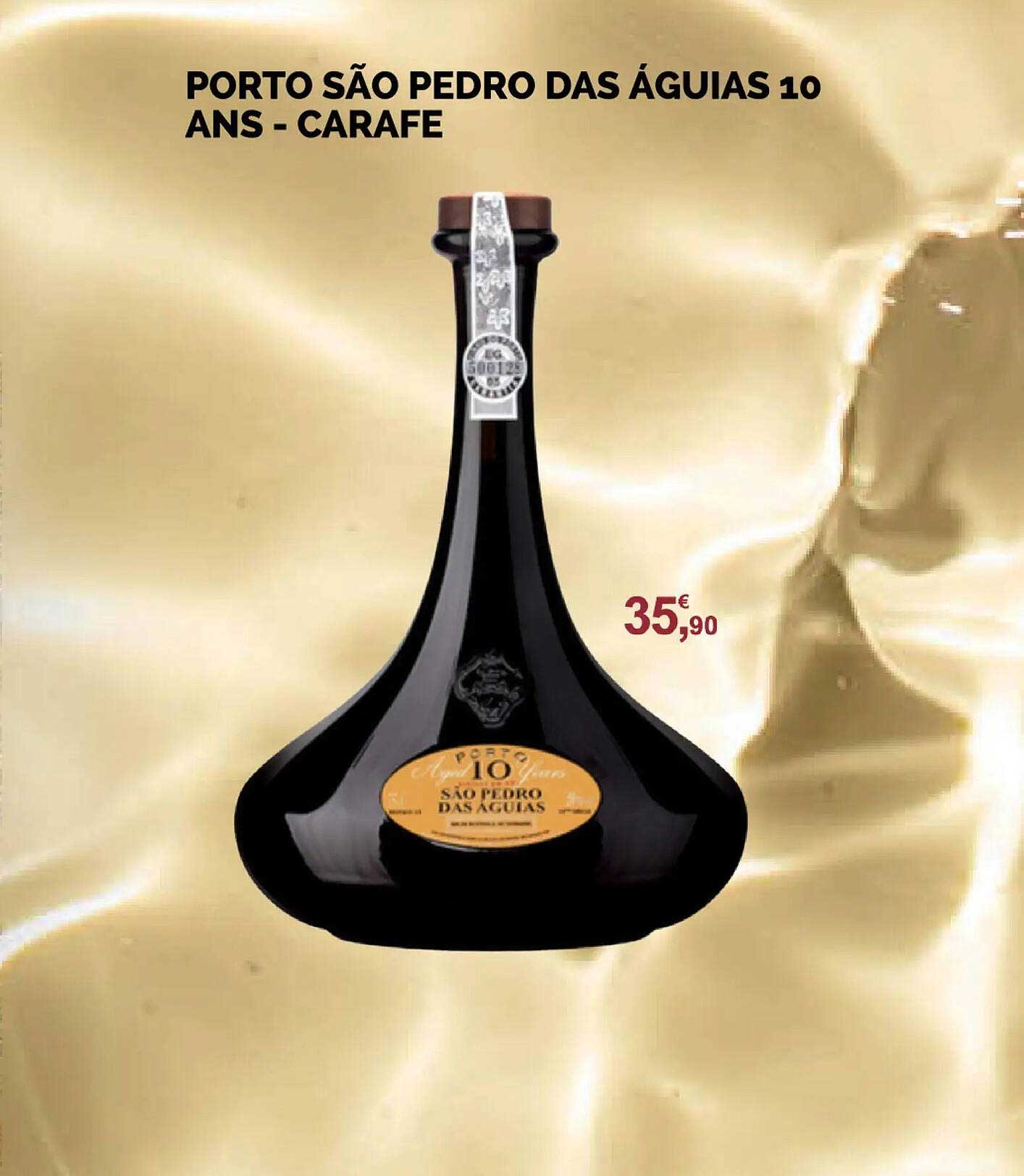 PORTO SÃO PEDRO DAS ÁGUIAS 10 ANS - CARAFE