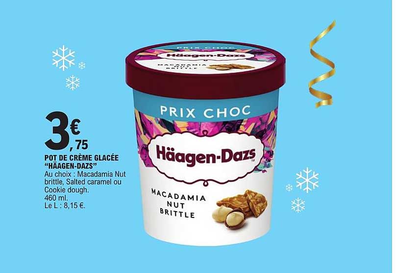 POT DE CRÈME GLACÉE “HÄAGEN-DAZS”