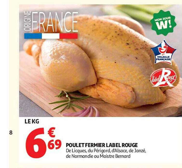 POULET FERMIER LABEL ROUGE